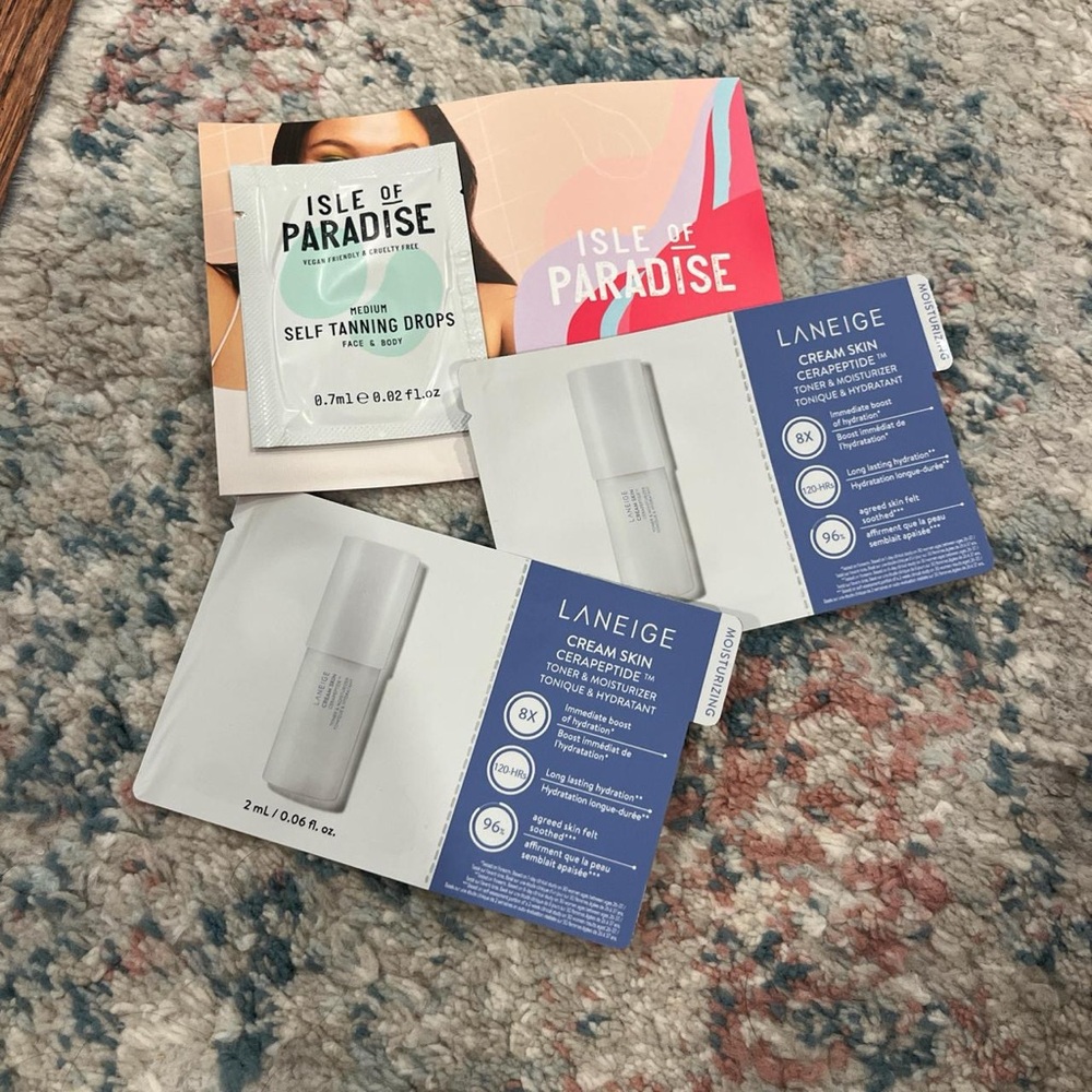 Sephora samples
